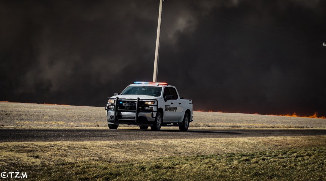 Stevens Fire east of Hooker.  damage to property was minimal.