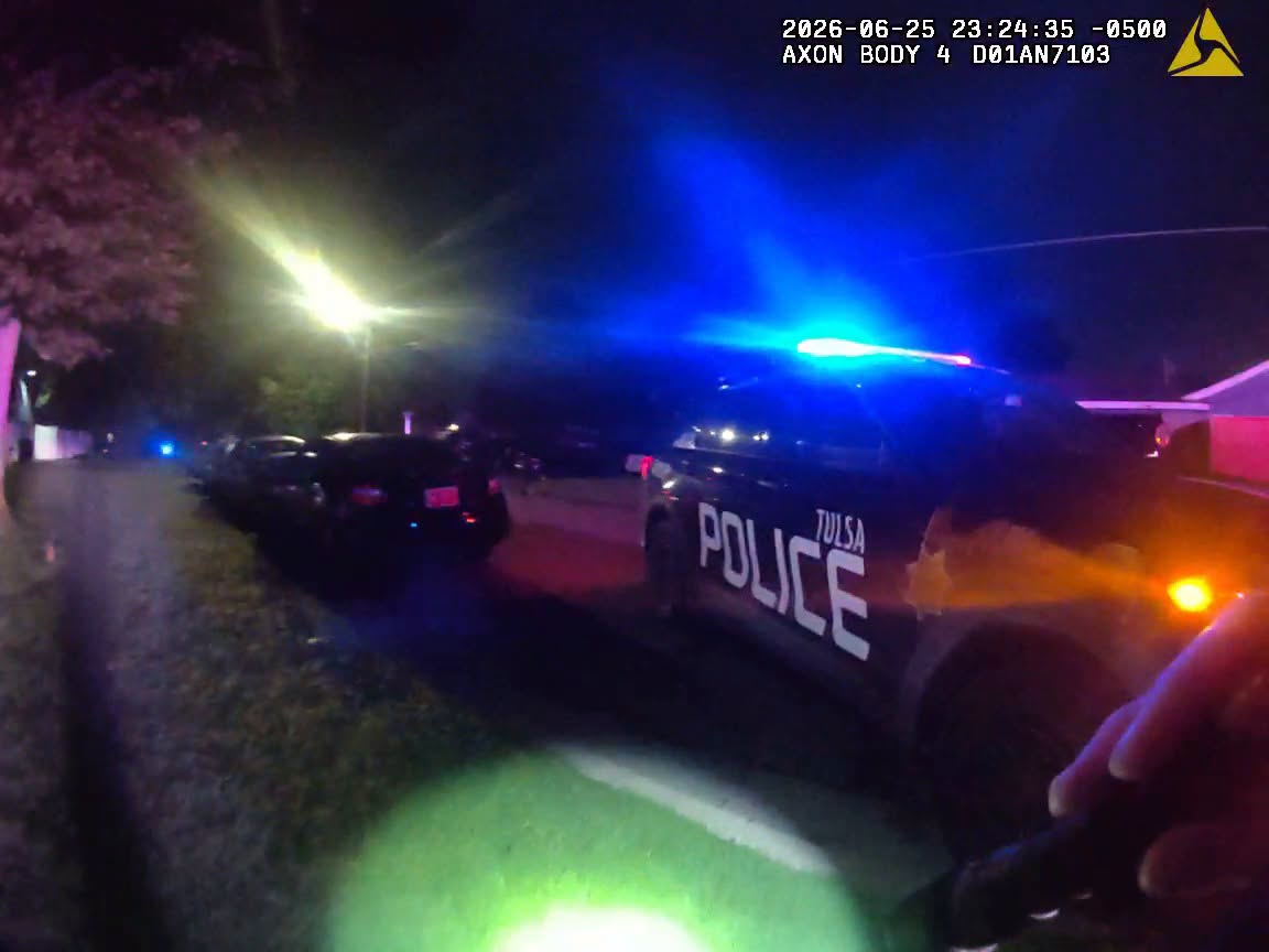 Authorities are investigating after three people were stabbed at a Tulsa apartment complex late Thursday night