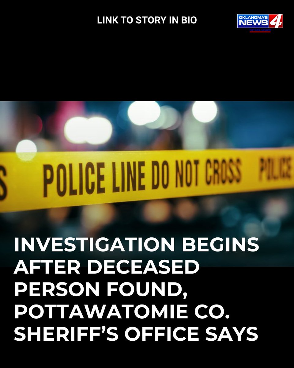Investigation launched following death, Pottawatomie County Sheriff's Office reports